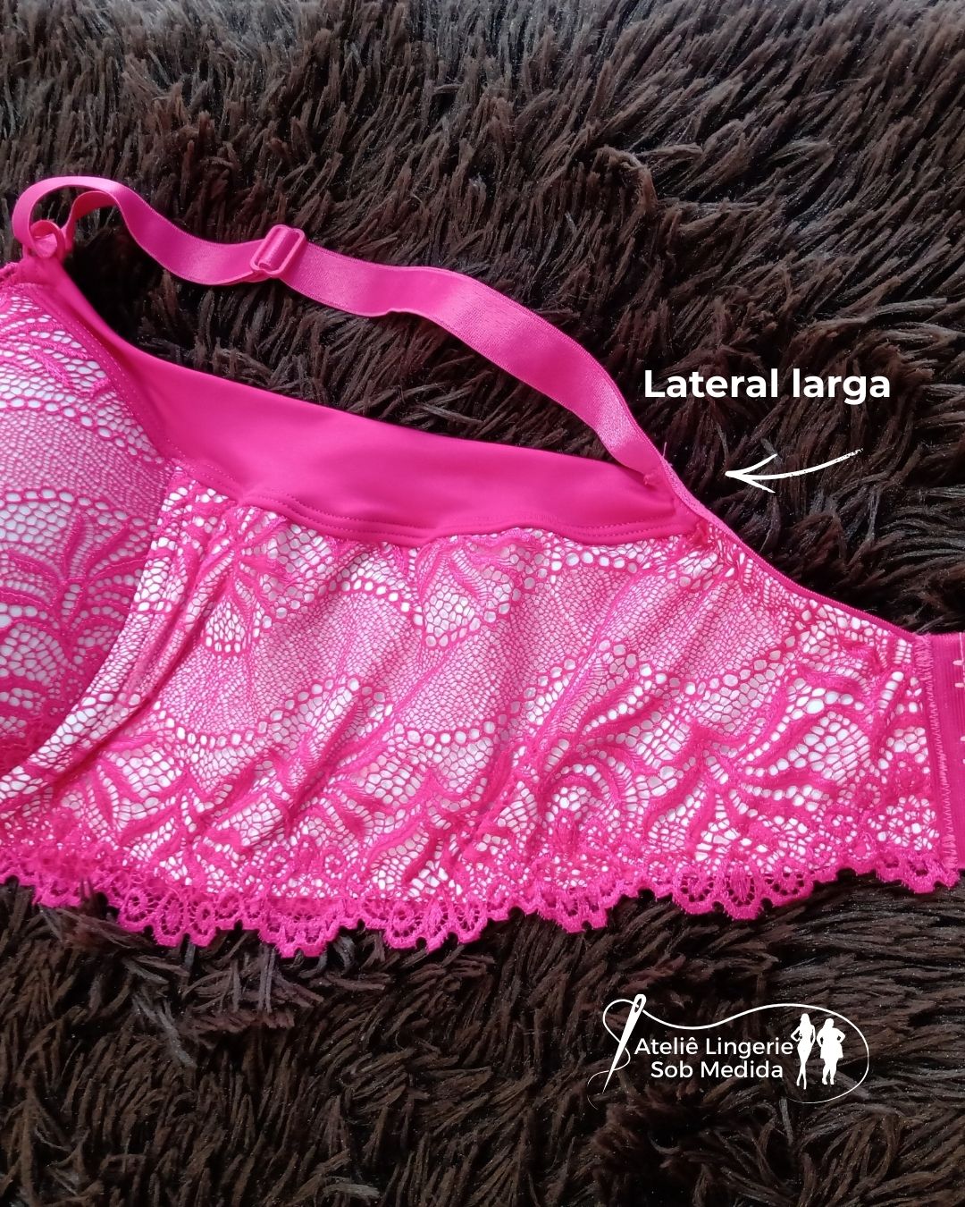 sutia pink plus size